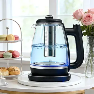 Electric Kettle - 1000W fast heating, with overheatprotection, easy to clean, and a removable stainless steelfilter. Perfect for brewing coffee, tea, and heating drinkingwater in various settings. An ideal gift and a versatile kitchenappliance.