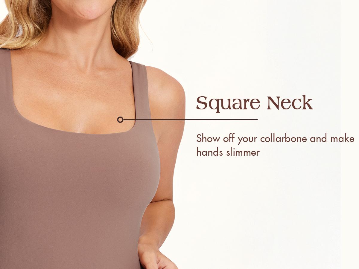 Momanda Square Neck Maternity Romper