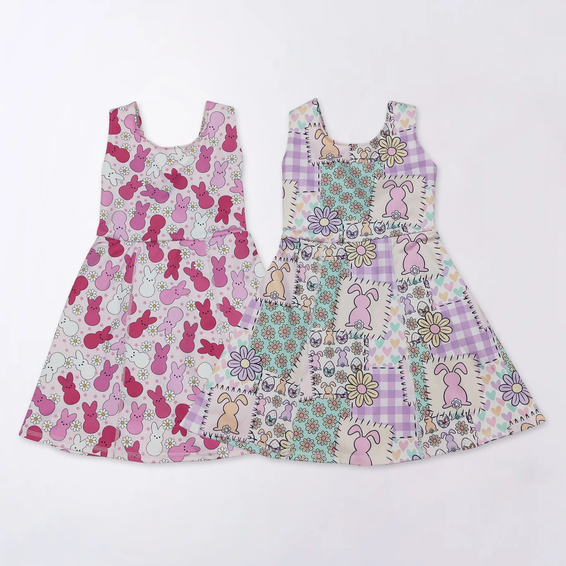 Easter Bunny athletic Girls dress