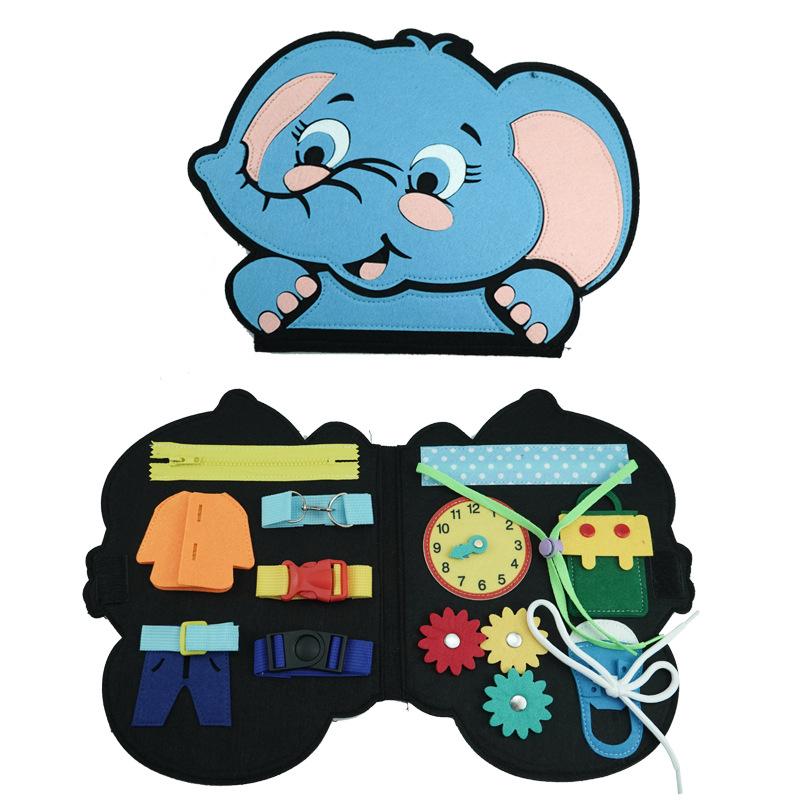 Animals Felt Board Set  Felt Board  Interactive Play Kit Wall Hanging Gift Birthday gift Travel Friendly