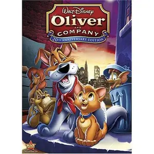 Oliver & Company  [DVD Video Disc] Anniversary Ed, Special Ed, Widescreen, Ac-3/Dolby Digital, Dolby, Dubbed, O-Card Packaging