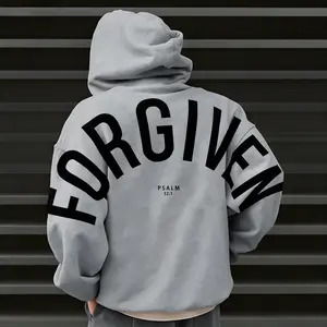 Forgiven: Wear the Grace Long Hoodie - Bold Streetwear Style with Fun Print for Whimsy Lovers - Extra Warmth & Versatile for Casual Outings