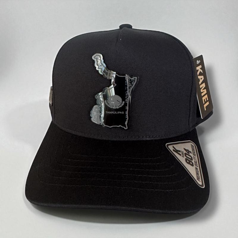 Mexico States  Hats Snapback Black Plate Cap with Mexico States Logo, High Quality Design.