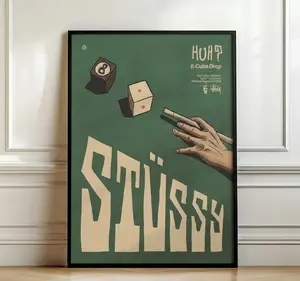 [Sale off up to 50%] [Free ship] [No Frame] Vintage 8 Ball Poster | Streetwear Hypebeast Wall Art | Retro Billiards Print | Trendy Y2K Room Decor | Cool Dice Art | Mens Dorm Poster