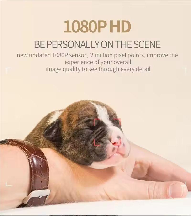 Mini 1080P HD Portable Action Camera - 30FPS, Compact Small Size, Outdoor Sports DV, Night Vision, Up to 128GB Memory Card Support