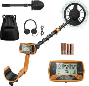 Waterproof Metal Detectors for Adults & Kids, All Metal & Disc Modes for Gold Detector with High Accuracy 8"/11" Search Coil