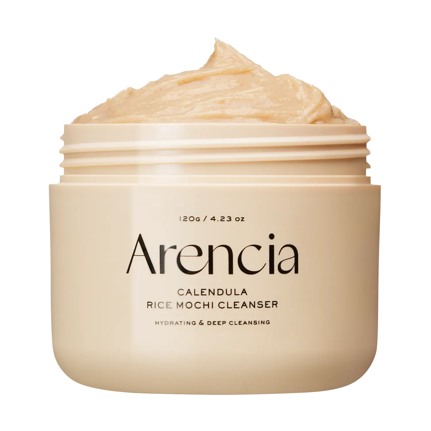 Fresh Calendula Mochi Cleanser 4.23oz - Soft & Clarifying Foaming Cleanser for Gentle Skin Care and Facial Cleansing