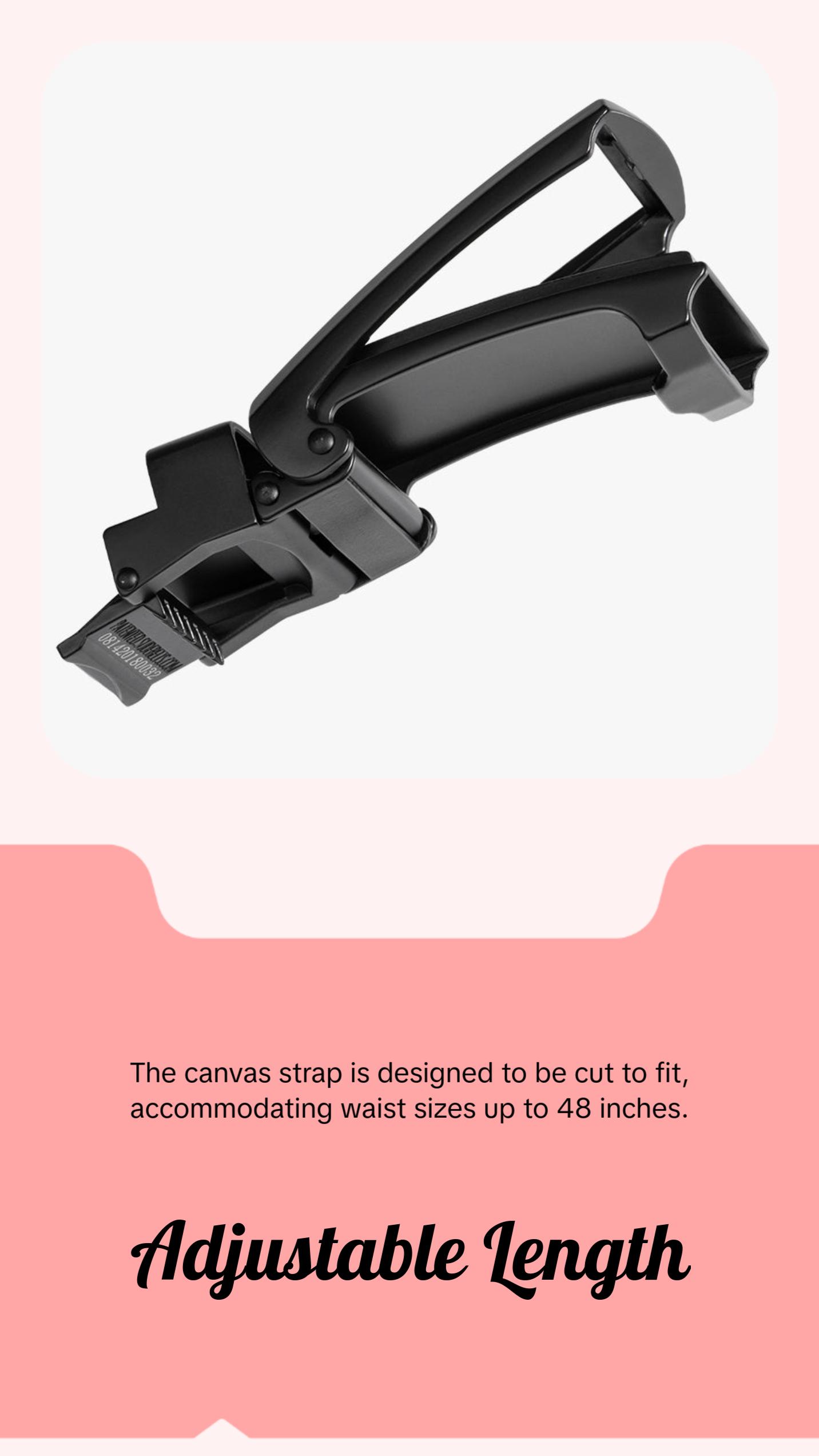 Herringbone Canvas Belt