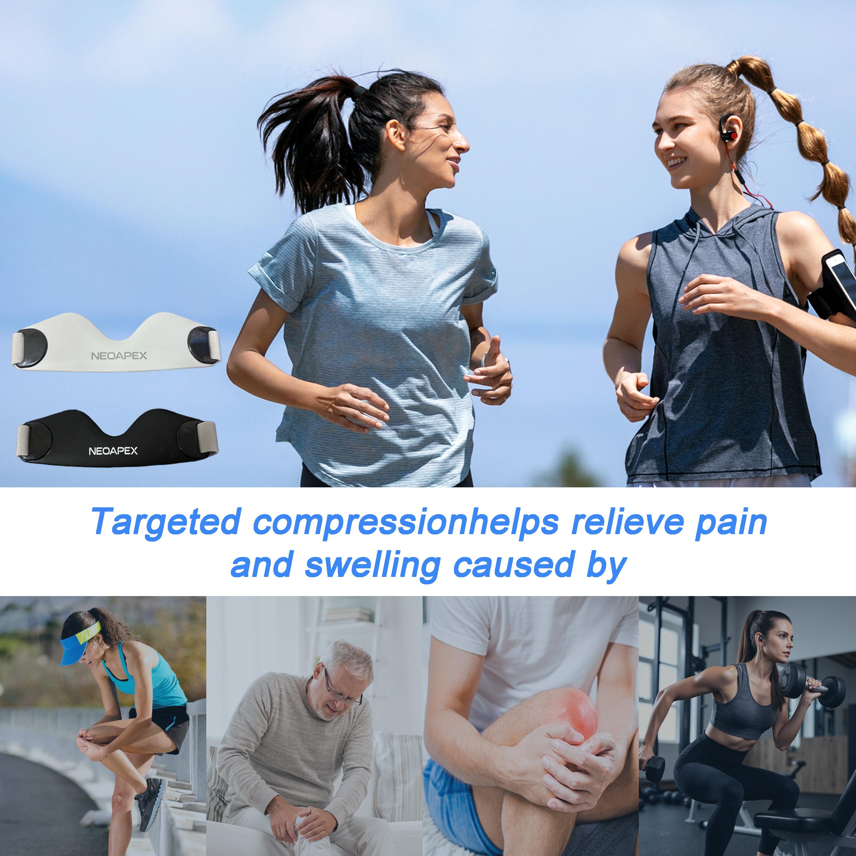 NEOAPEX Patellar Tendon Strap 2-Pack - Knee Wrap, Compression Joint Protective Gear for Men & Women, Injury Prevention, Recovery, Meniscus Tear Relief (Supports Knee Sizes 11-18 Inches),camping essentials NEOAPEX Patellar Tendon Strap 2-Pack - Knee Wrap, Compression Joint Protective Gear for Men & Women, Injury Prevention, Recovery, Meniscus Tear Relief (Supports Knee Sizes 11-18 Inches),camping essentials