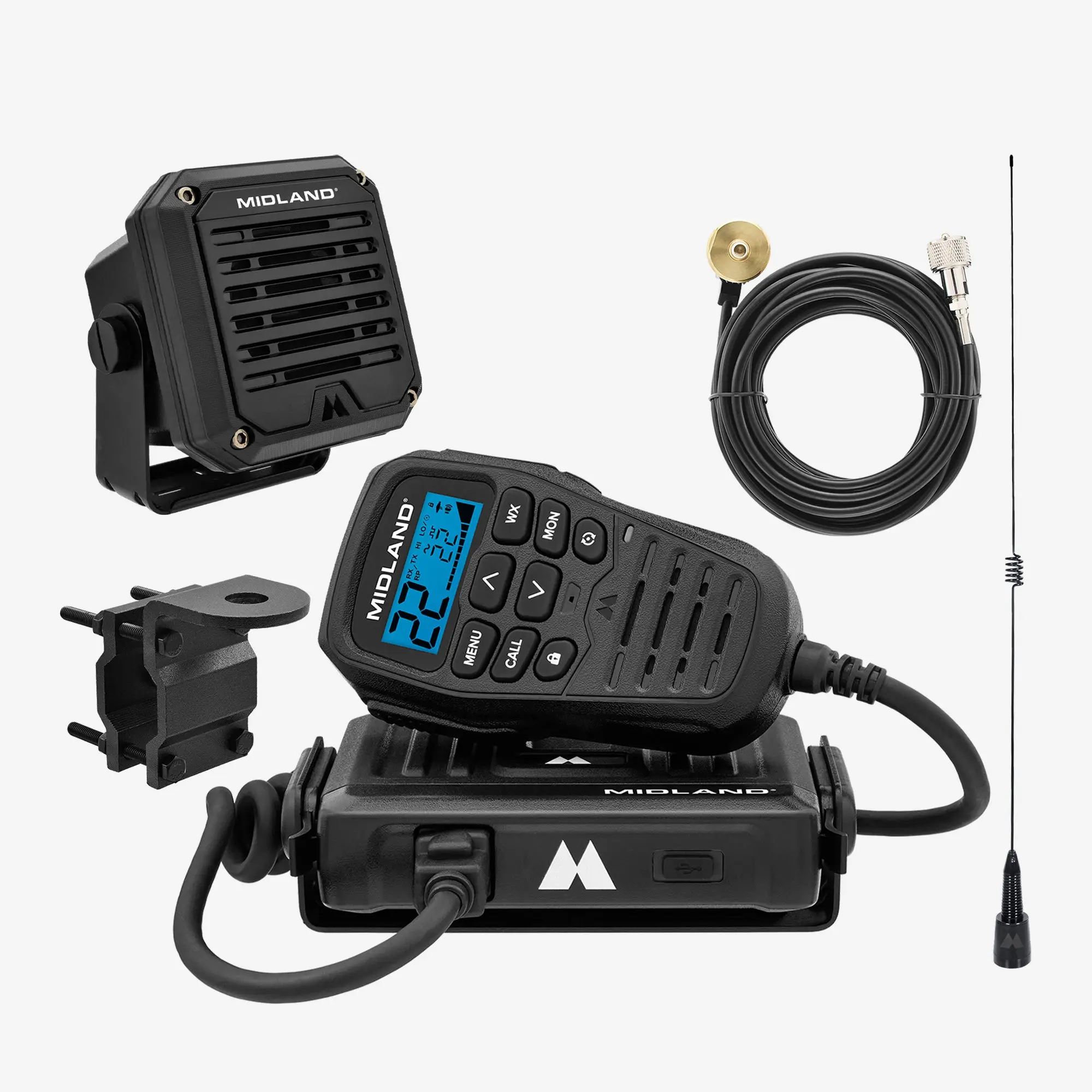 MicroMobile® GMRS 15-Watt Radio and Speaker Bundle | MXT275SPVP