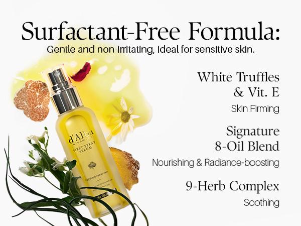 [OFFICIAL d'Alba] White Truffle First Spray Serum - Authentic Face Glow Serum - Lightweight & Vegan Korean Serum Face Spray (1.69 fl oz)