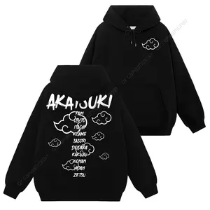 Akatsuki Fashion Vintage - Naruto #9 Hoodie T-Shirt Sweatshirt, Retro Vintage Unisex Graphic 90s Cotton, Gift For Fan Naruto, Anime Manga Y2K Streetwear
