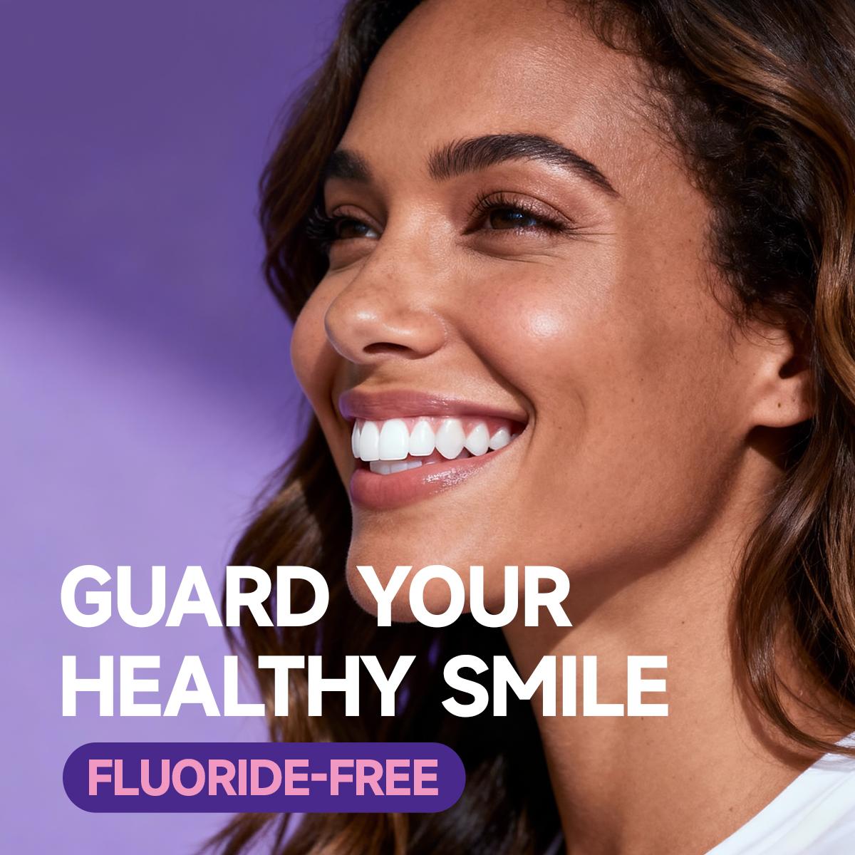 Himood Fluoride-Free Gentle Whitening Toothpaste with Natural Plant Extracts Stain Removal & Teeth Whitening Enamel Protection Sensitivity Relief for Fresh Breath 100g Oral Cleaning