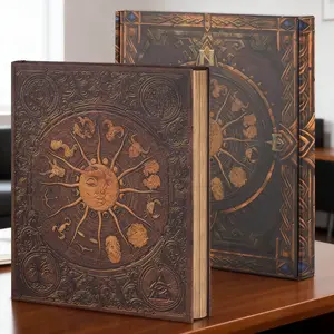 Scrapbook Photo Album,Our Adventure Book Scrapbook, Premium Handcrafted Photo Album Collectible, Ideal Keepsake or Gift for Astrology Enthusiasts.  Also Great as Adventure Scrapbook,Travel Diary & Graduation (Scrapbook,66 sheets,132 pages)