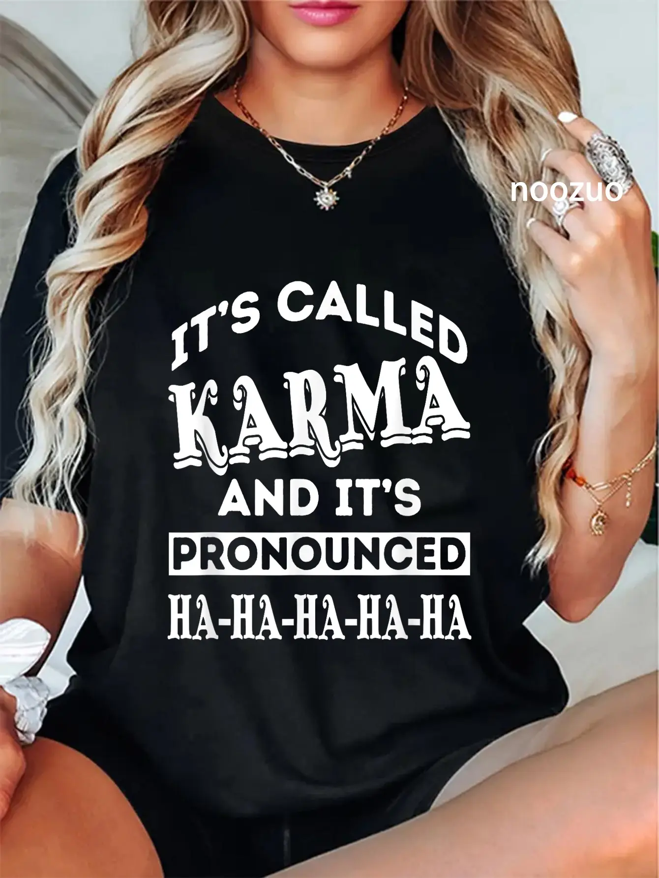 100% Cotton It's Called Karma Funny Buddhist Wiccan Pagan Clothing T-Shirt