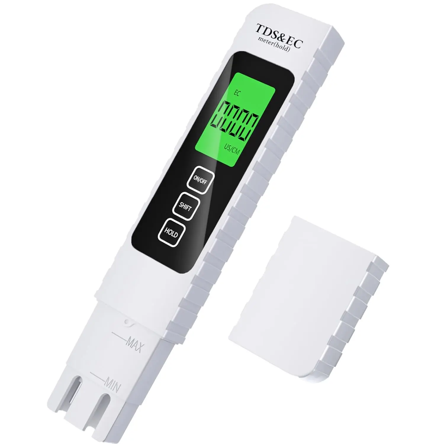 4-in-1 Water Quality Tester - TDS/EC/Temperature (°C/°F) Meter, Extra-Large LCD, 0-9999 ppm, Fast Consistent Results, Instant Readings for Hydroponics (2025)