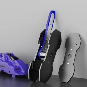 Brake Caliper Piston Press Tool for Single,Dual & Quad Piston Disc Brakes – 360° Rotating Ratchet Wrench, Effort-Saving Automotive Brake Repair Tool for Car Maintenance  (Fits Single, Twin, Quad Pistons)