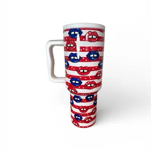 Patriotic 40 oz Stainless Steel Cup