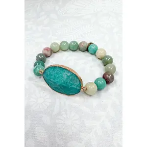 Sonya Bracelets: Amazonite