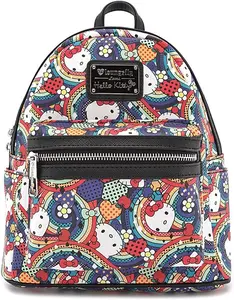 Loungefly Sanrio Hello Kitty Rainbow Abstract Mini Backpack - 707 Street Exclusive