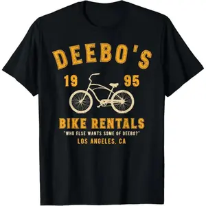 Vintage Deebo's Bike Rentals T-Shirt Cotton Fabric