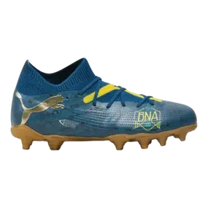 Puma Future 7 Match BNA Youth Football Boots Marine Blue/Pelé Yellow