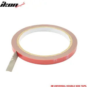 Universal 3M Double Sided Adhesive Glue Mounting Tape With Red Liner Installation Tape