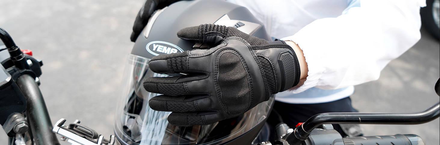 Men's Tactical Motorcycle Gloves - Ultimate Protection & Touchscreen Capability for Outdoor Sports, Climbing, Hunting, and More