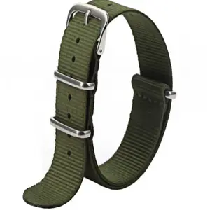 High Quality Army Green Olive NATO Watch Strap