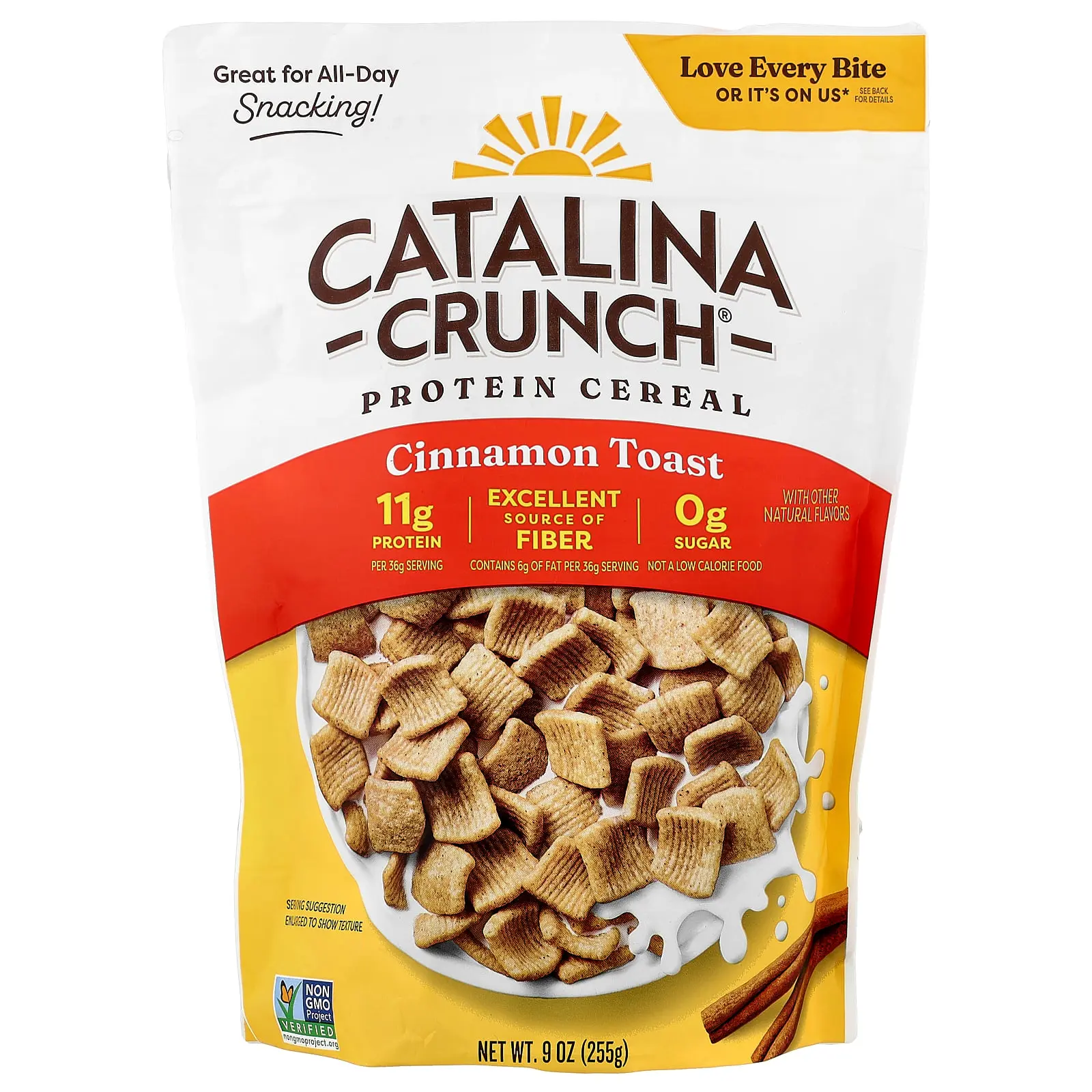 Catalina Crunch Protein Cereal, Cinnamon Toast, 9 oz (255 g)