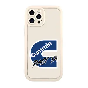 Cummins "Past Ya"Diesel Truck Enthusiast Phone case for iPhone 17 Pro Max 15 Plus 16E 14 13 12 11 XS XR Air Samsung GALAXY 21 22 23 24 25 26 NOTE20 PLUS ULTRA A13-54 Advanced fashion gift Full Body Protection Shockproof Soft Silicone Cover