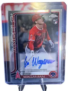 2025 Eric Wagaman Topps Chrome Auotgraphed Rookie Card