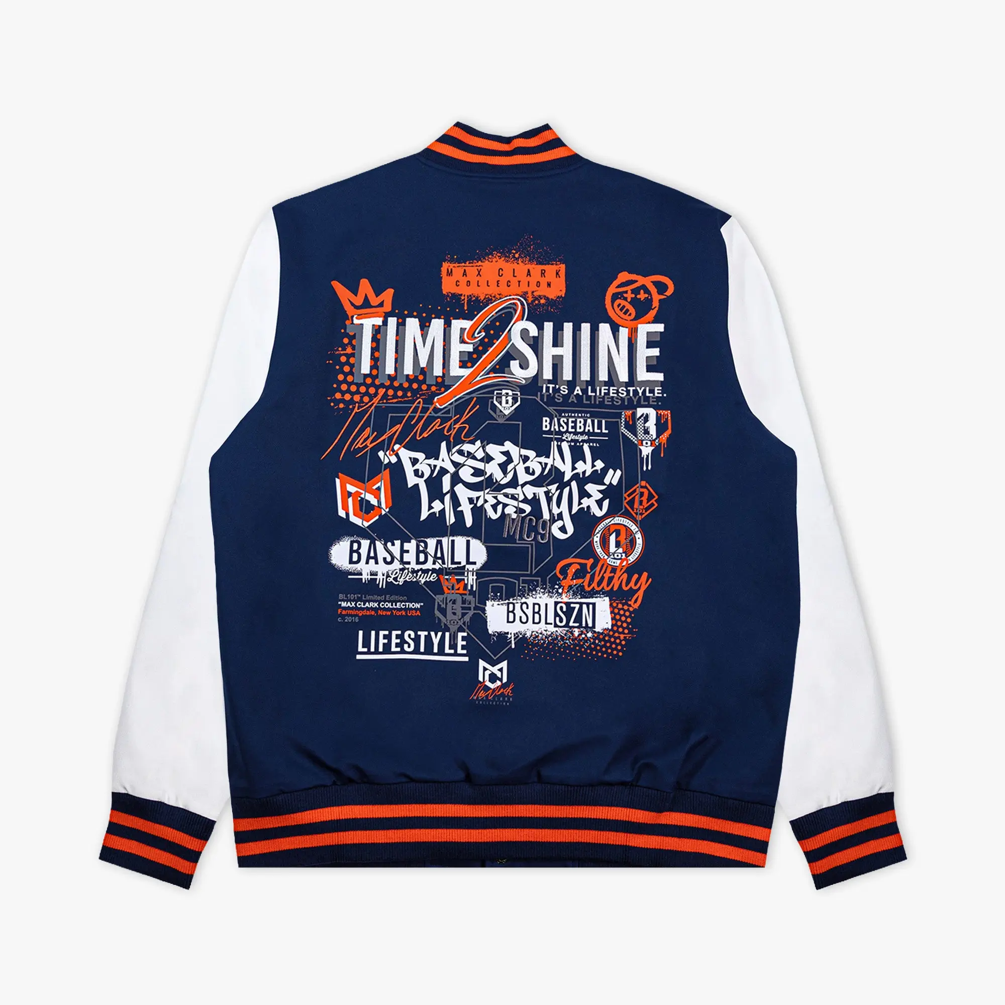 Max Clark Youth Bomber - Navy