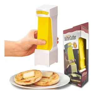 Butter Slicer Cutter Dispenser, Stainless Steel Blade Simple One Click Spreader Tool for Storing, Cutting Individual Pats & Sticks of Cold Cheese, Suitable for Quickly Making Breakfast, Dinner, Bread, Cake, Cookies,kitchen tools