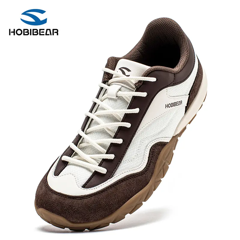 HOBIBEAR Men's Barefoot Closed Trainers 0 Drop Wide Width Athletic Footwear, Sneaker for Walking, Running (All Seasons Casual Runner Shoes) tiktokshopbacktoschool