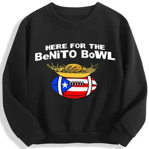 "Benito Bowl“ Rugby Football Children's Sweatshirt For Girls And Boys, Cotton Round Neck Comfortable Highly Elastic For Outdoor