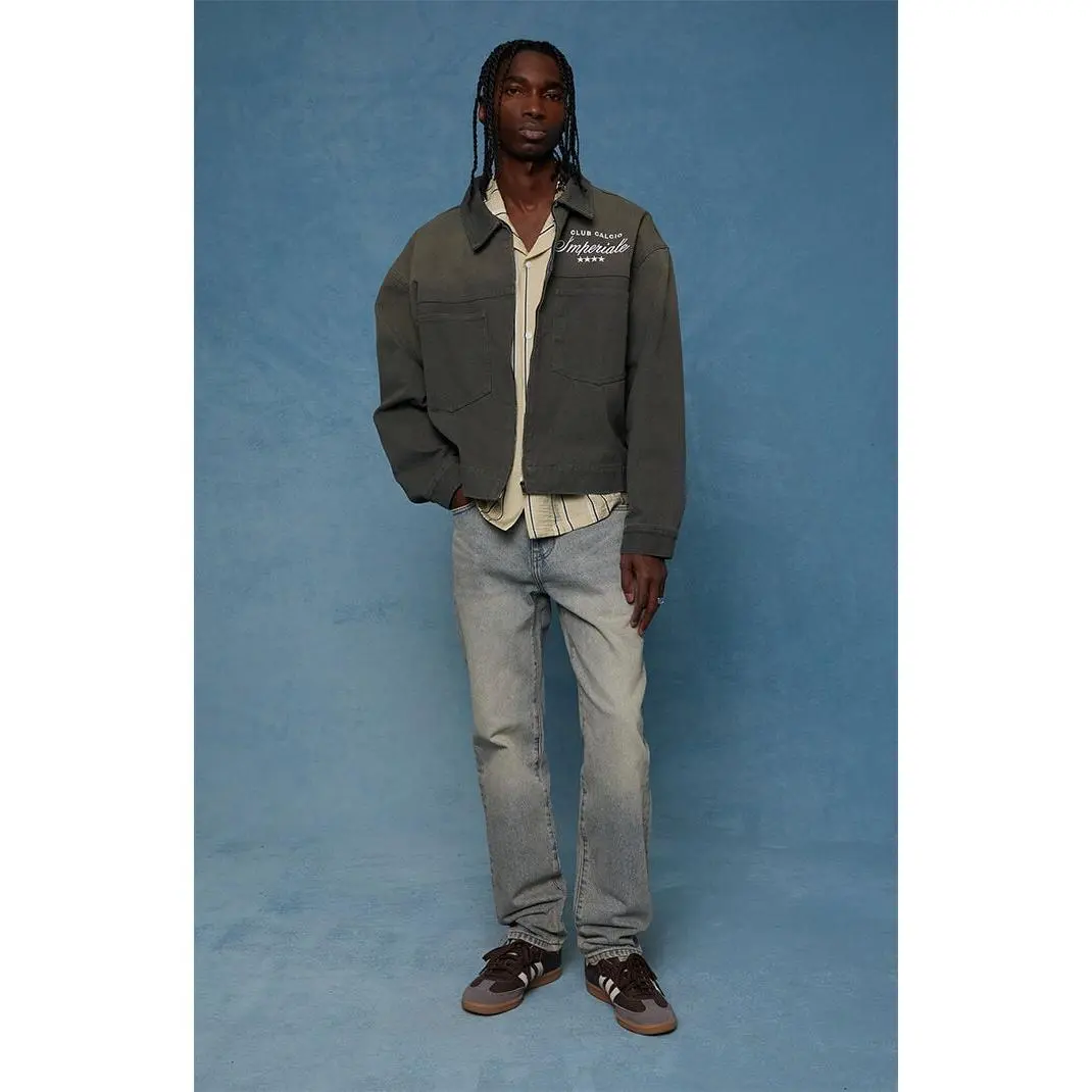 Pacsun Men's Cade Straight Jeans Light Blue Tint