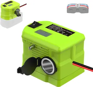 for Ryobi 18V to 12V Step Down Power Wheel DIY Battery Adapter, with Cigarette Lighter Connector for Car, Suitable for Most 12V in-Vehicle Devices