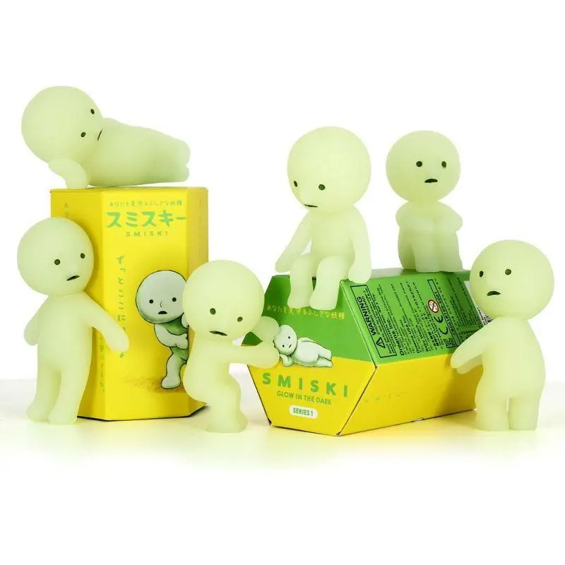SEALED - Smiski Series 1 Blind Box - (1 Sealed Blind Box, 1 Figure)