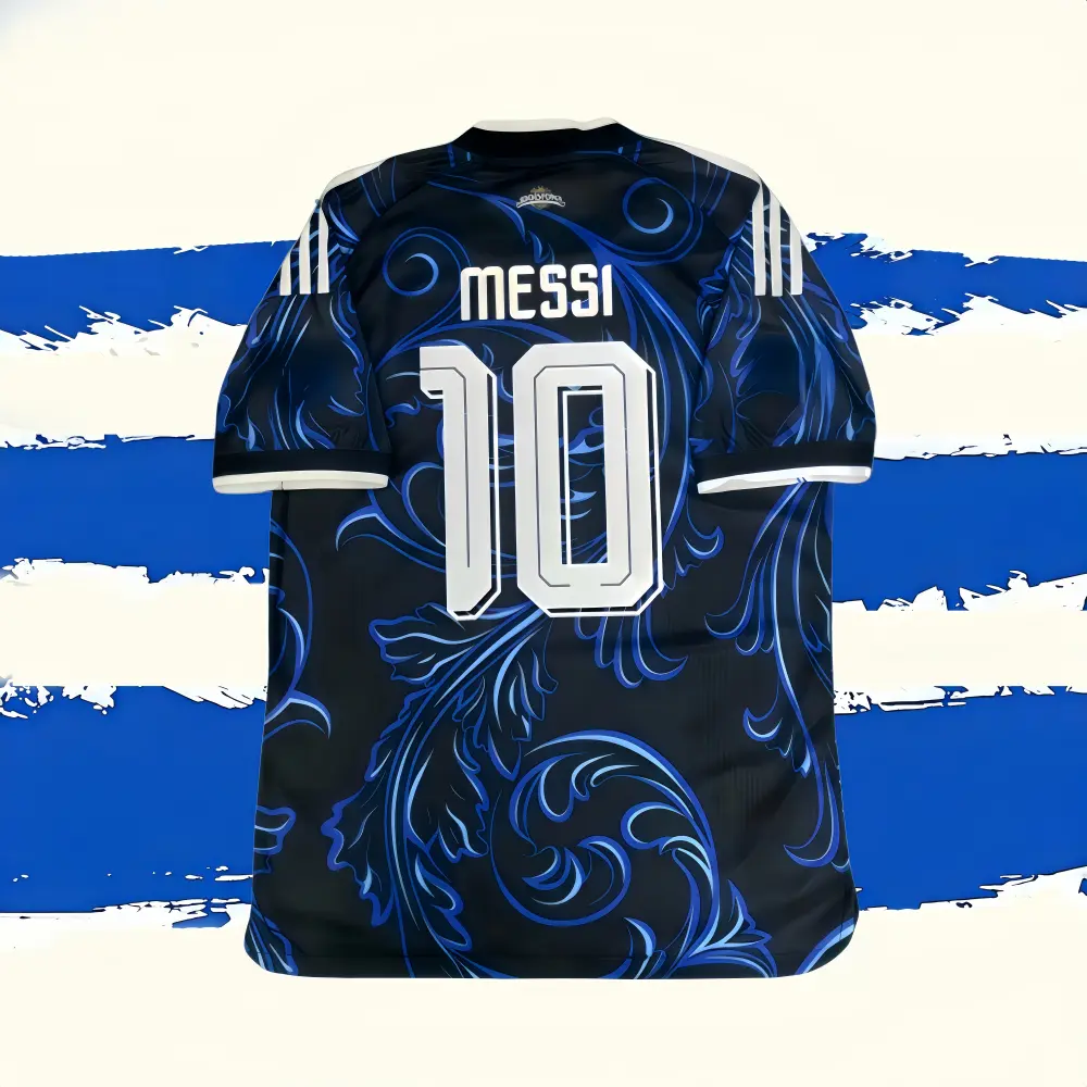 2026 Away  Blue Short-Sleeve Messi #10 Soccer Jersey