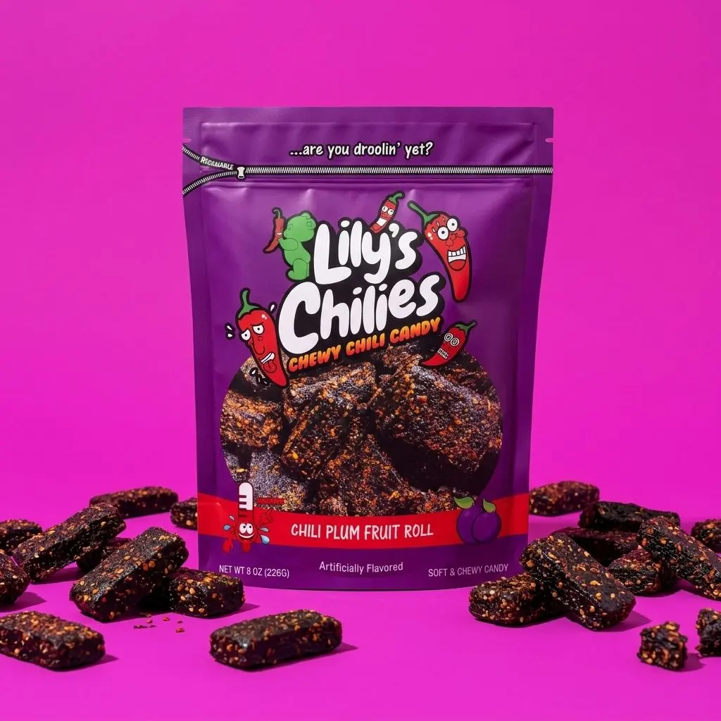 Chili Lavashak (8oz) Sour Plum & Chili Candy Snack
