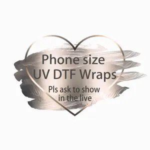 UV DTF stickers for DIY phone cases, cups, computers and so on.