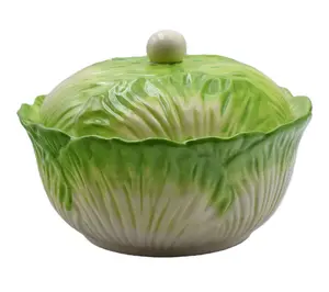 Temp-tations Special Edition 2-qt Cabbage Covered Baker Temp-tations Special Edition 2-qt Cabbage Covered Baker