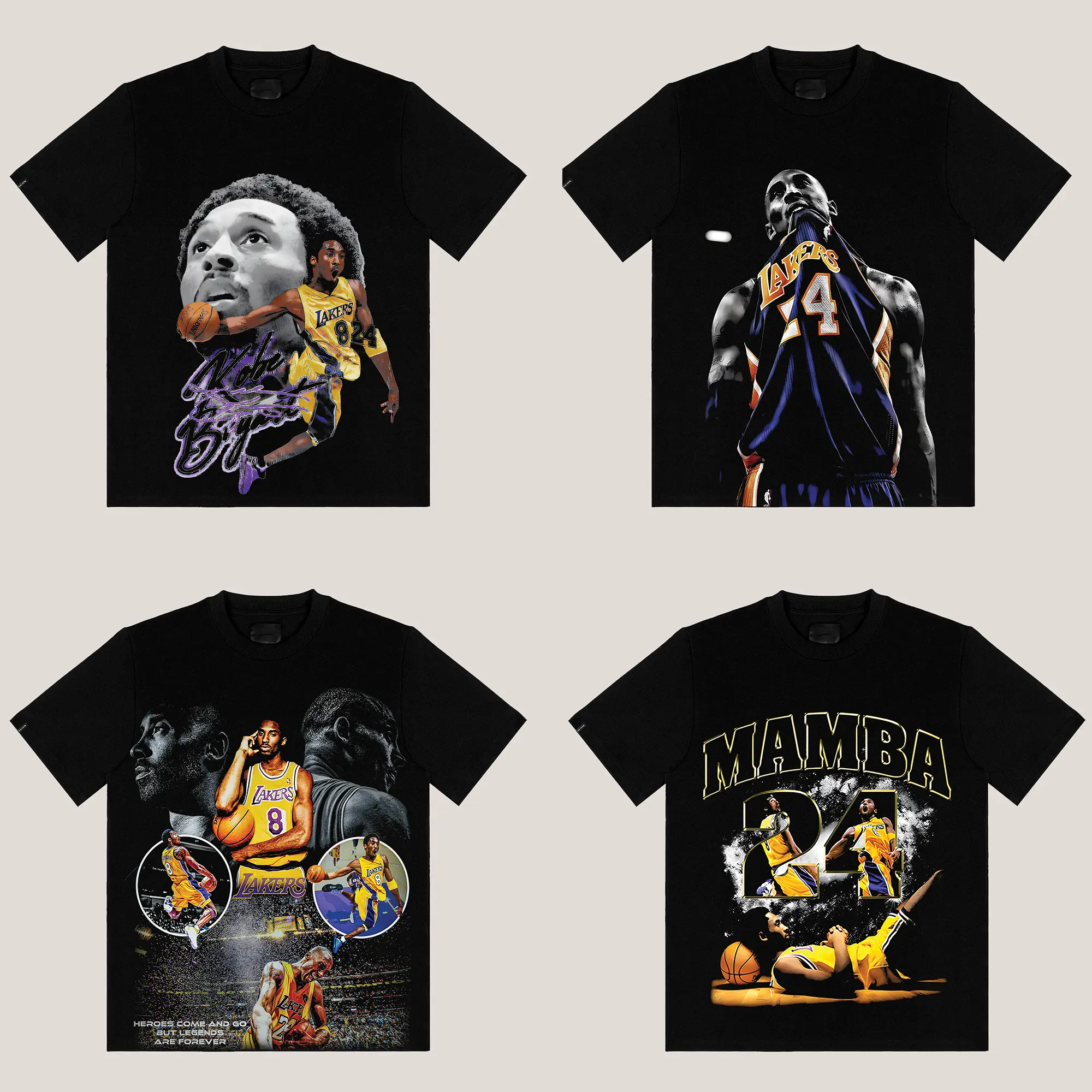 [Collection] Kobe Bryant 'Black Mamba' For Mamba Nation Premium Cotton T-Shirt (Made In US), Mamba Mentality Hoop Fans Shirt, Lakers Nation Game Day Outfits, Gift For Basketball Fans, Basketball Graphic Tee