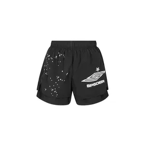 Sp5der Pro Double Layer Short "Black" M04SH001SPBP