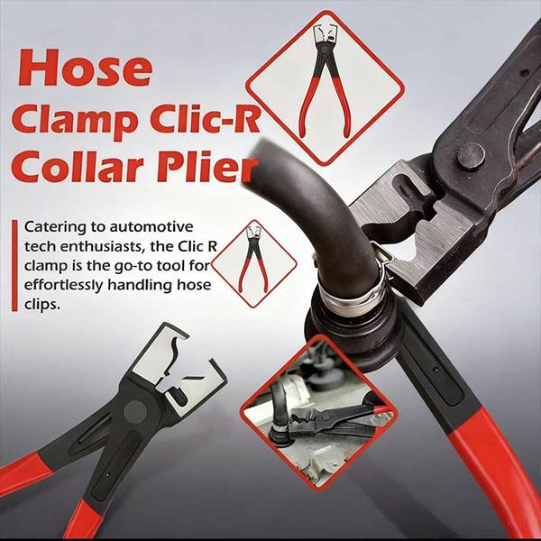 4PCS Professional Hose Clamp Kit – Fuel Line Disconnect & Dismounting Tool Set for Automotive Maintenance, Car Repair Accessories