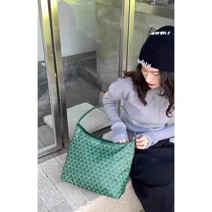 Luxury Totes bag Women bag Genuine leather hobo zipper Single shoulder Highest quality shoulde tote single-sided Real handbag