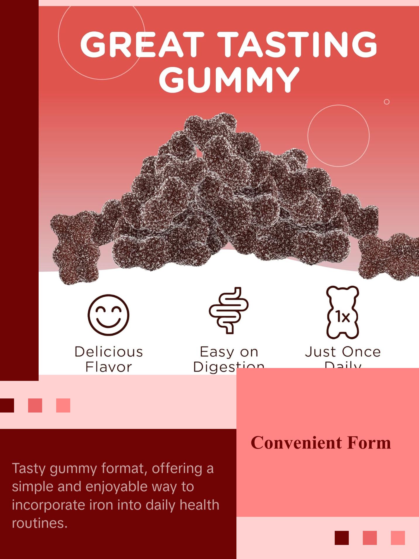 Zahler Iron Gummies with Vitamin C - 60 Count - Kosher Iron Supplement for Women Men & Kids - Gentle on Stomach Non-GMO Natural Dietary Healthcare Zahler Iron Gummies with Vitamin C - 60 Count - Kosher Iron Supplement for Women Men & Kids - Gentle on Stomach Non-GMO Natural Dietary Healthcare