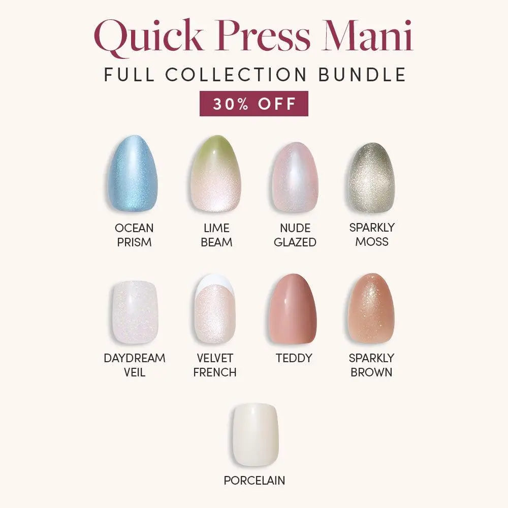 Glamnetic Quick Press Mani No-Glue Press-On Nail Full Collection