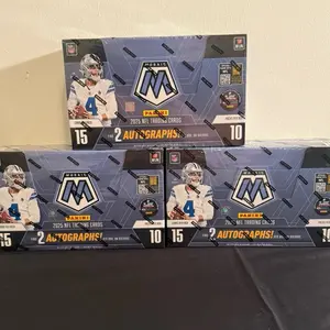 3X 2025 Panini Mosaic Football HOBBY 3 Box PYT Break #377